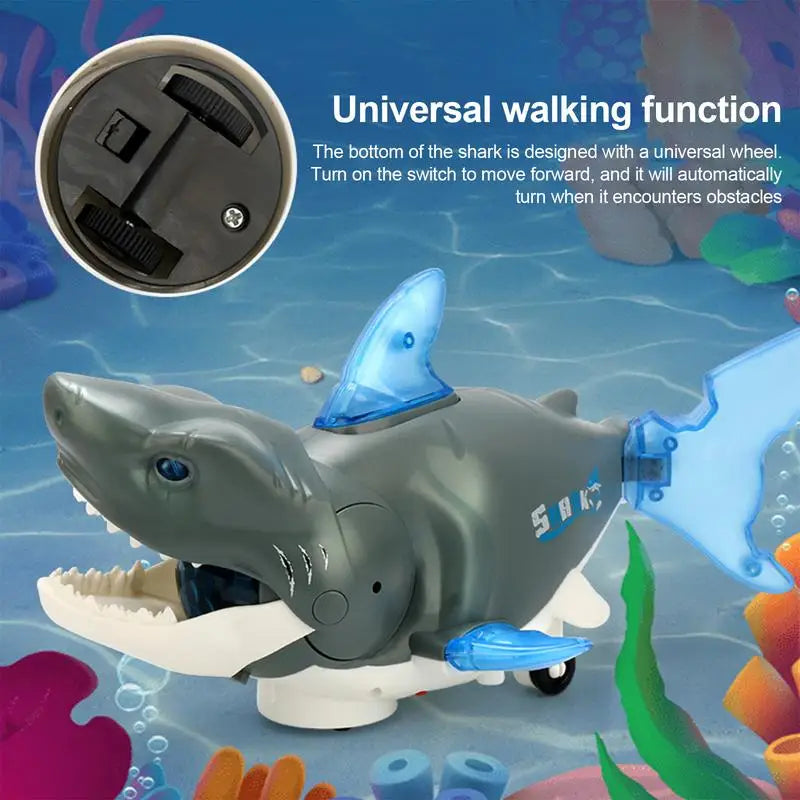 Musical Shark Toy with Light and Music, High Simulation Musical Shark, Robots Fish Electric Toy, Animal Shark Doll Lighted Shark With Sound Musical Shark Toy with Light and Music, High Simulation Musical Shark, Robots Fish Electric Toy, Animal Shark Doll Lighted Shark With Sound